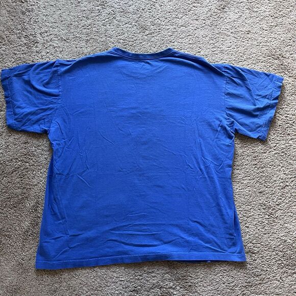 Nike Loose Fit Football Tee – XL – Blue – Swoosh Graphic Shirt - Picture 6 of 6